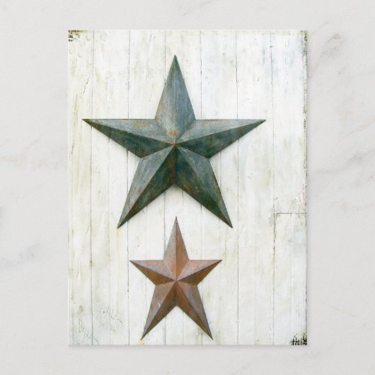 Barn Stars Postkarte (Vorderseite)
