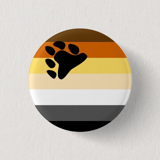 Bärn-Stolz-Flaggenknopf Button (Vorderseite)