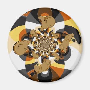 Bärn-Stolz Wirbel Magnet