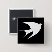 Barn Swallow Button (Vorne & Hinten)