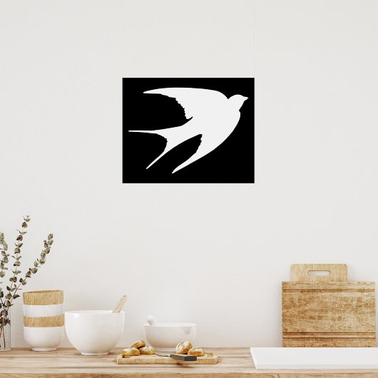 Barn Swallow Poster (Küche)