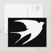 Barn Swallow Postkarte (Vorne/Hinten)