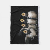 Barn Swallow Singing Fleecedecke (Vorderseite)