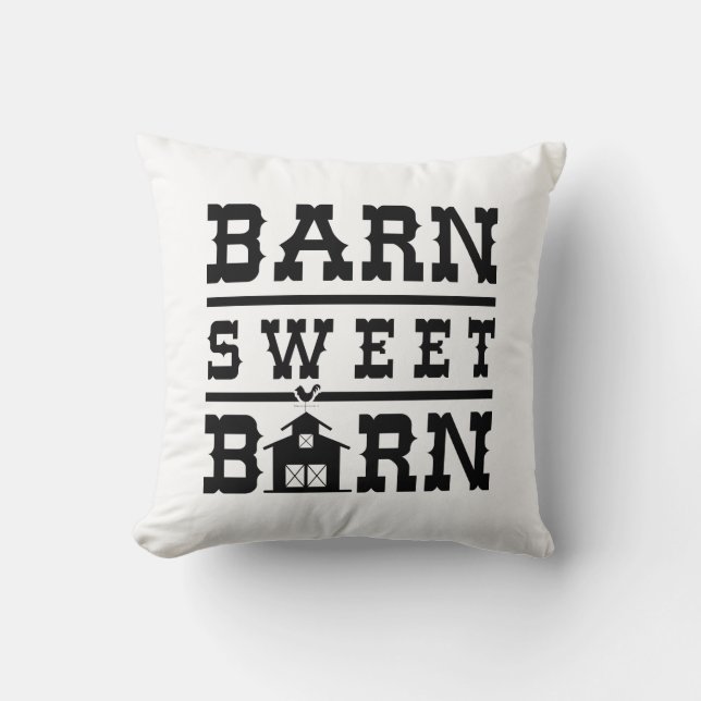 Barn Sweet Barn Kissen (Vorderseite)