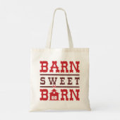 Barn Sweet Barn Tragetasche (Rückseite)