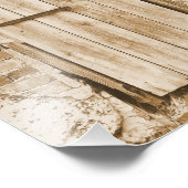 BARN TÜR FOTODRUCK (Ecke)