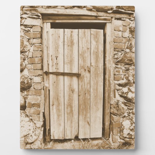 BARN TÜR FOTOPLATTE (Vorderseite)