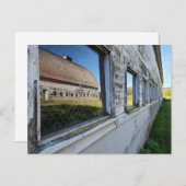barn twin reflection postkarte (Vorne/Hinten)