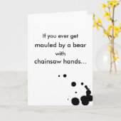 Bärn-Übel zurichten Romance Karte (Gelbe Blume)