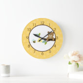 Bärn-und Bienen-Uhr Große Wanduhr (Zuhause)