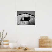 Barn Window's Open Poster (Küche)