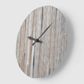 Barn Wood Clock Design Große Wanduhr (Winkel)