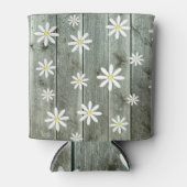 Barn wood Daisy Dosenkühler (Vorderseite)