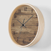 Barn Wood Design Uhr (Winkel)