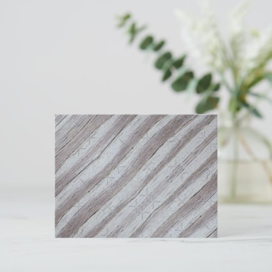 Barn Wood Gray 2023 Postkarte (Stehend Vorderseite)