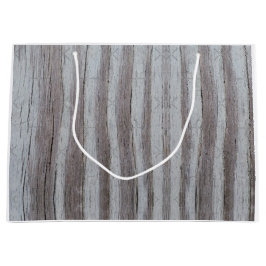 Barn Wood Gray Große Geschenktüte