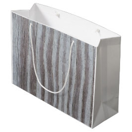 Barn Wood Gray Große Geschenktüte