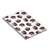 Bärn-Wurf-Notizbuch Notizblock (Rechte Seite)