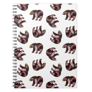 Bärn-Wurf-Notizbuch Notizblock