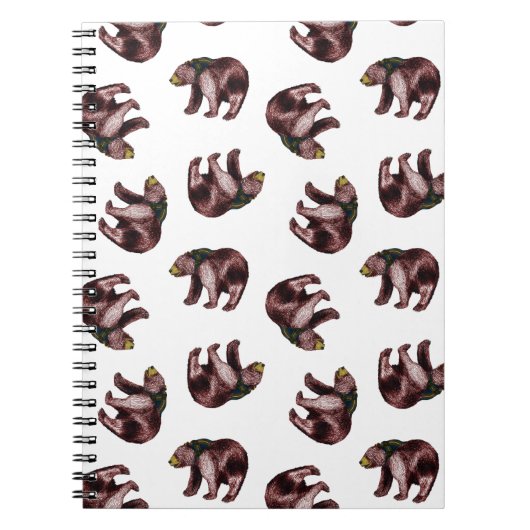 Bärn-Wurf-Notizbuch Notizblock (Vorderseite)