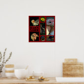 Barn Yard Montage Poster (Küche)