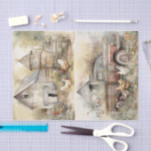 Barn Yard Seidenpapier (Handwerk)