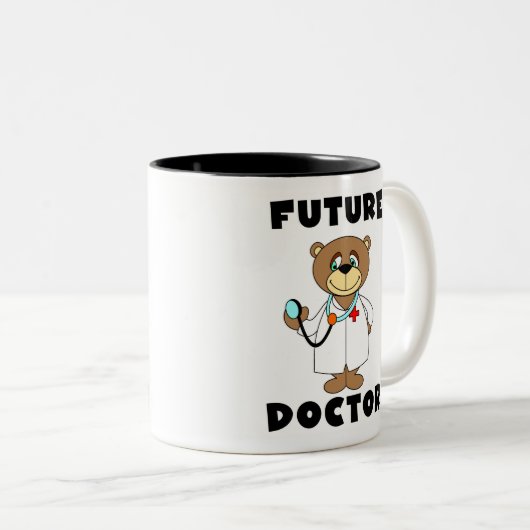 Bärn-Zukunft-Doktor Zweifarbige Tasse (VorderseiteRechts)