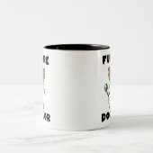 Bärn-Zukunft-Doktor Zweifarbige Tasse (Mittel)