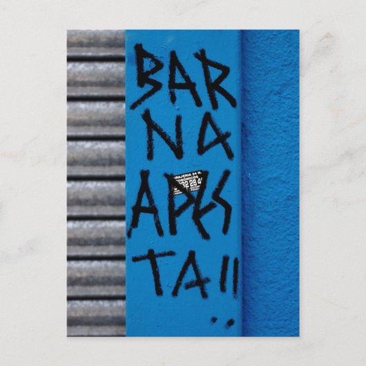 Barna Apesta!! Postkarte (Vorderseite)