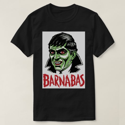 BARNABAS - Dunkle Schatten T-Shirt (Design vorne)