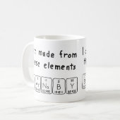 Barnaby Periodenname Tasse (Vorderseite Links)