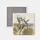 Barnaby Rudge und Raven Grip Magnet (Vorderseite/Rückseite)