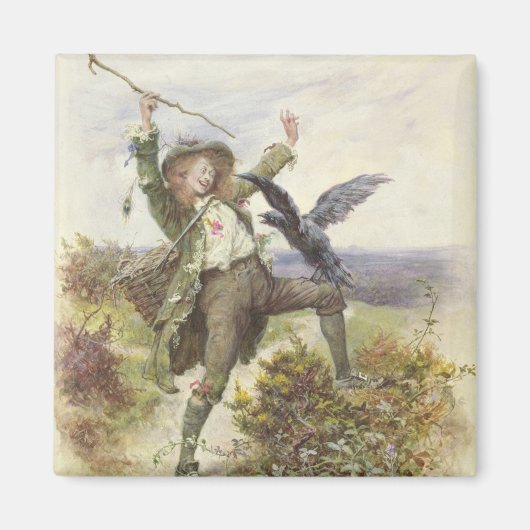 Barnaby Rudge und Raven Grip Magnet (Vorne)