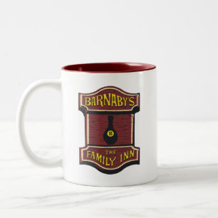 Barnaby's Family Inn Zweifarbige Tasse