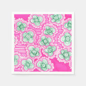 Barnacles und Brussel Sprouts Serviette (Vorderseite)