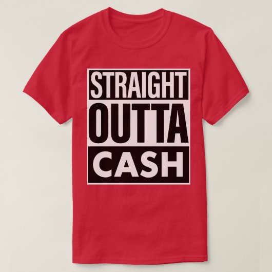 Barname Straight-Bargeld T-Shirt (Design vorne)
