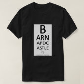 Barnard Castle Eye Test T-Shirt (Design vorne)