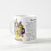 Barnard, der Ursprung, die Bedeutung und das Kaffeetasse (Vorderseite Links)