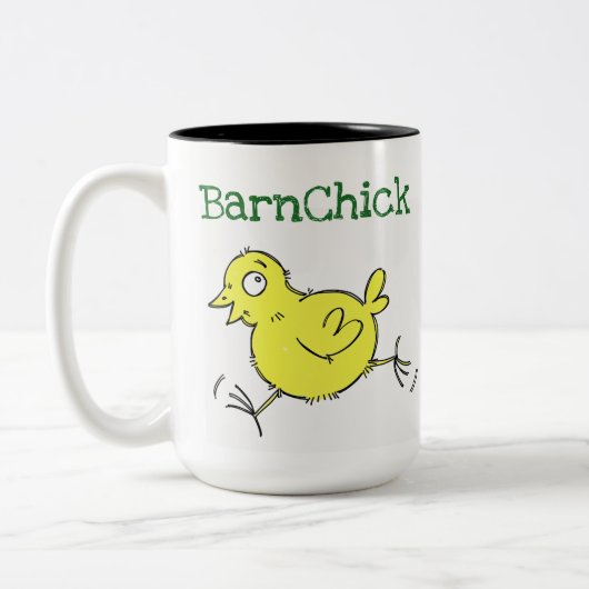 BarnChick, das bin ich! Tasse (Links)