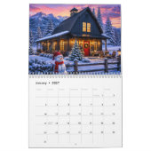 Barndominium-Häuser 2027 Kalender | Rustikale Land (Jan 2027)