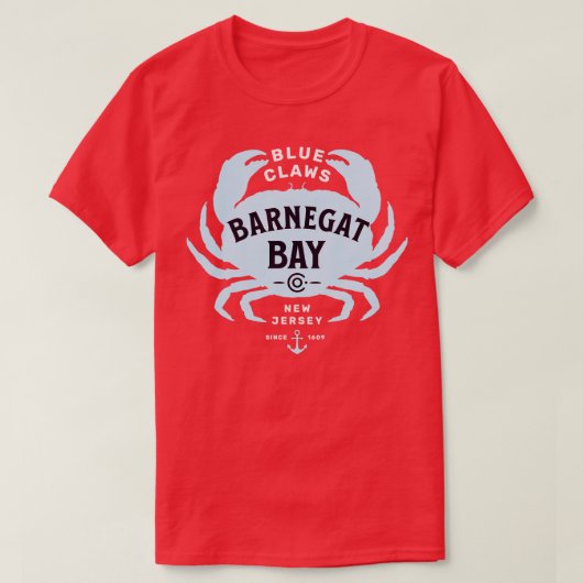 Barnegat Bay Blue Claws T-Shirt (Design vorne)