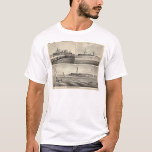 Barnegat Einlass-Dampfer Amerique T-Shirt