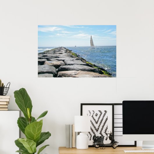 Barnegat Inlet Poster (Heimbüro)