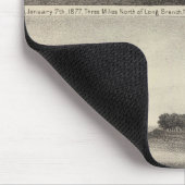 Barnegat Inlet Steamship Amerique Mousepad (Ecke)