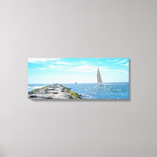 Barnegat Internet im Sommer Leinwanddruck (Vorderseite)