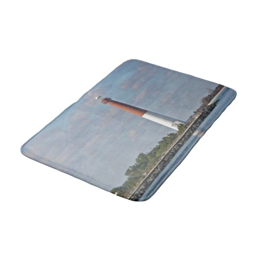 Barnegat Leuchtturm - alter Krach - New-Jersey Badematte (Schrägansicht)