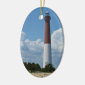 Barnegat Leuchtturm Keramik Ornament (Links)