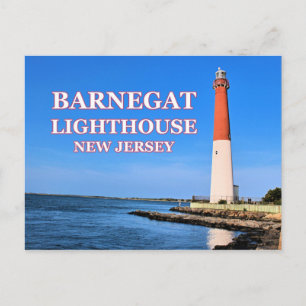 Barnegat Leuchtturm, New Jersey Postkarte