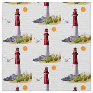 Barnegat Leuchtturm Stoff