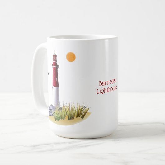 Barnegat Leuchtturm-Tasse Kaffeetasse (Vorderseite Links)